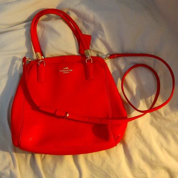 Coach Handbags - Coach Red leather purse